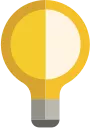 Image of a light bulb Icon